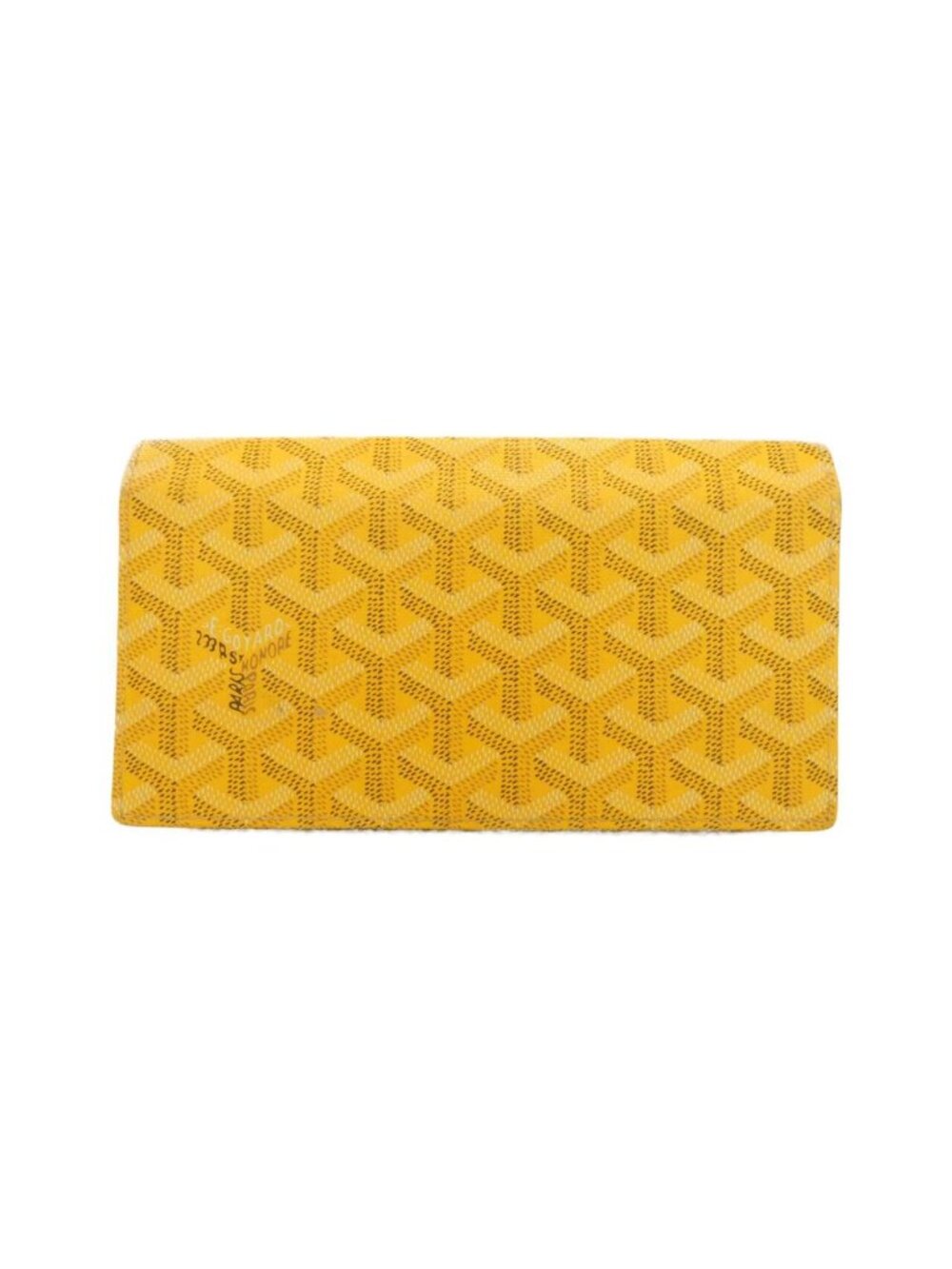 Goyard Richelieu Wallet Yellow
